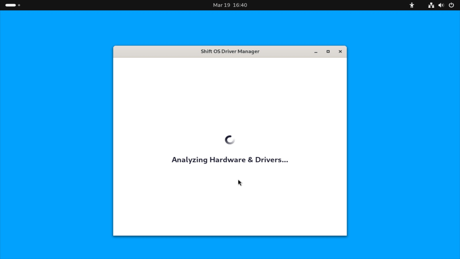 Shift OS Driver Manager